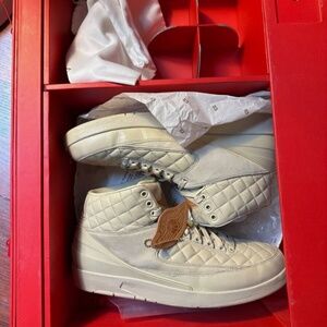 Size 14-Just Don x Jordan 2 Retro Beach